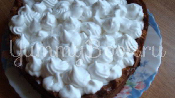 тарт с заварным сливочным белковым кремом