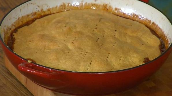 тарт татен с грушами и изюмом