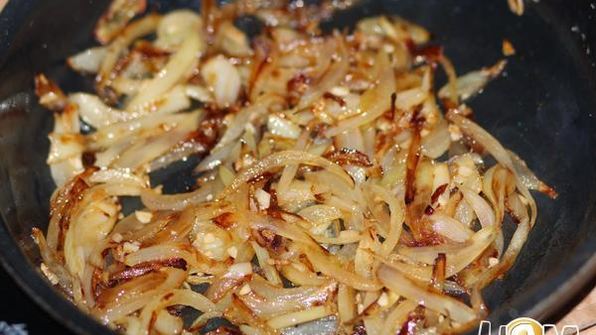 тарт татен с шампиньонами