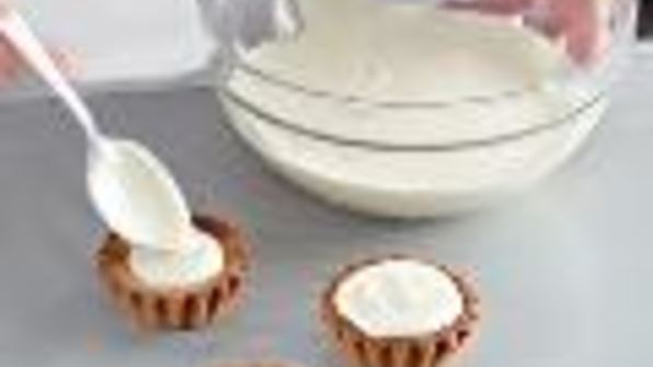 тартинки с заварным сливочным кремом