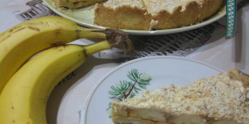 Рецепт восхитительного бананового тарта с карамелью