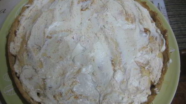 восхитительный банановый тарт с карамелью