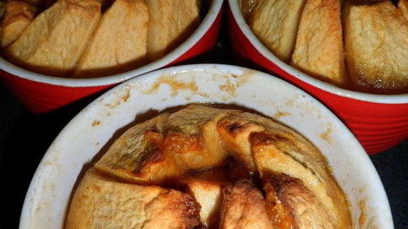 яблочный тарт-татен