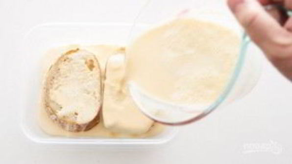 французские тосты к завтраку