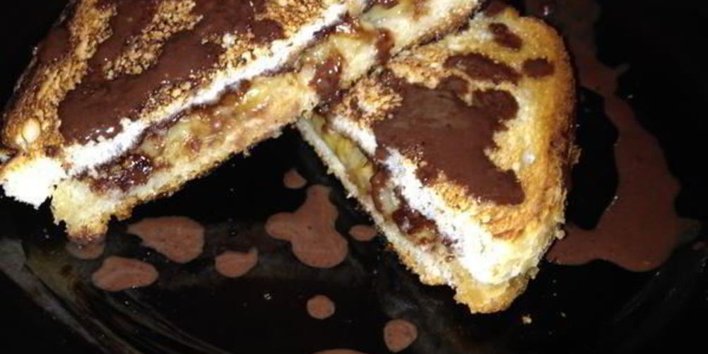 Рецепт тостов с бананами