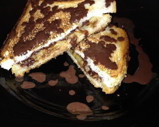 Тосты с бананами