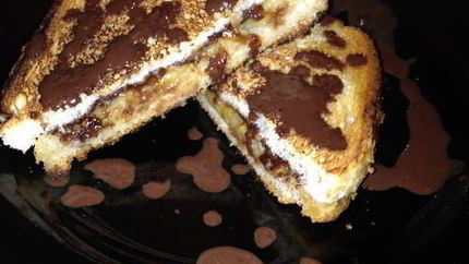 Тосты с бананами