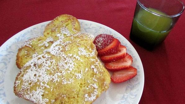 тосты с бананом