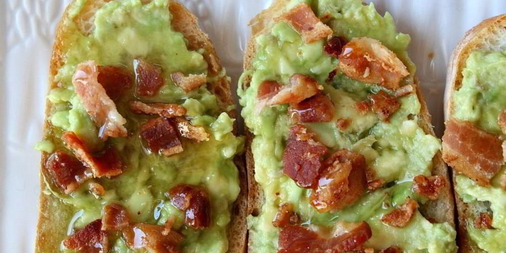 Рецепт тостов с беконом