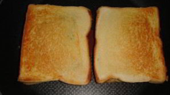 тосты с сыром и грибами