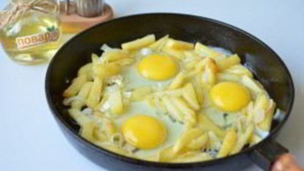 деревенская яичница