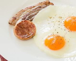 Глазунья к завтраку