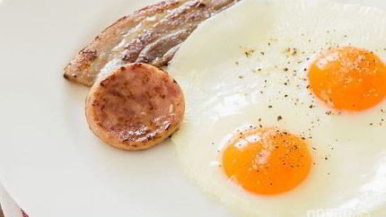 Глазунья к завтраку