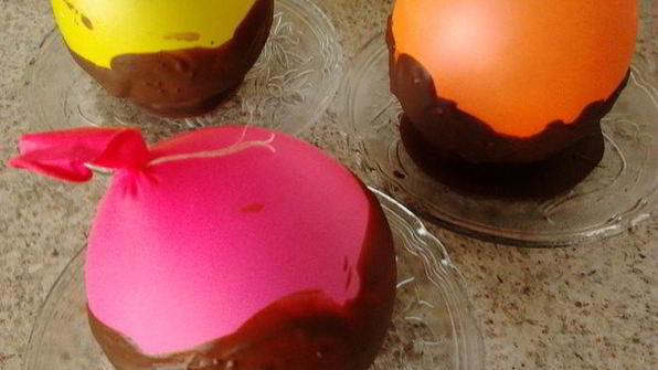 глазунья в шоколаде