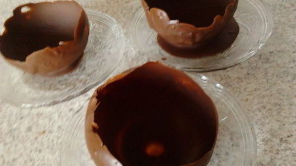 глазунья в шоколаде