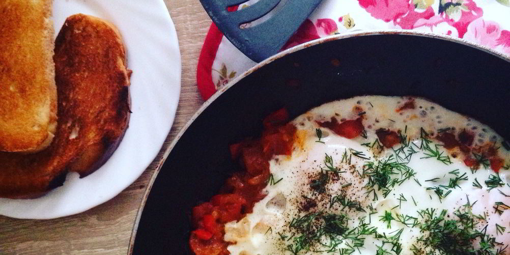 Рецепт израильской яичницы шакшука