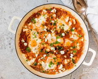 Шакшука с фенхелем