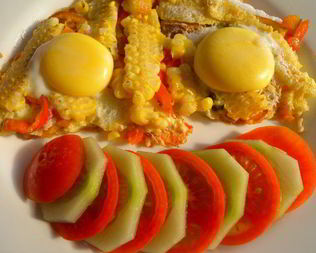 Веселые яичницы