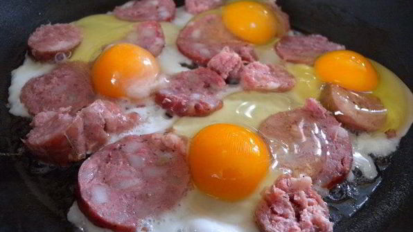 веселые яичницы