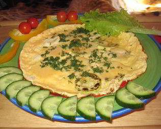 Яичница для любимой