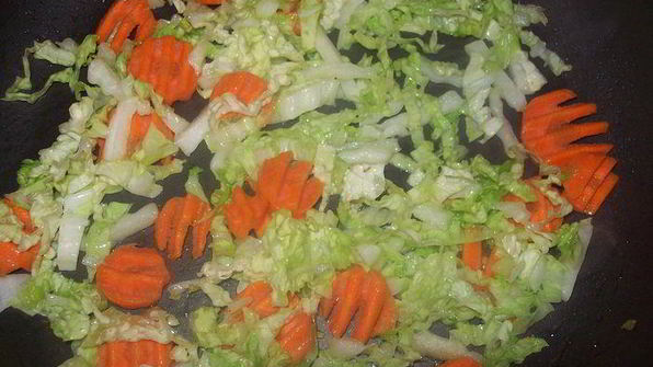 яичница фу йонг с китайской капустой