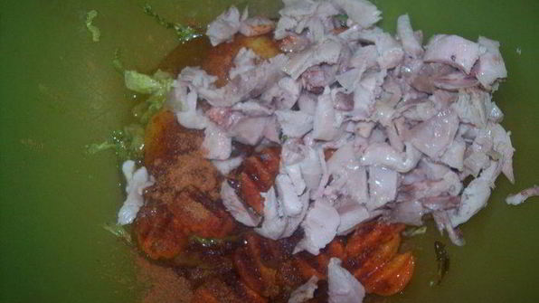 яичница фу йонг с китайской капустой