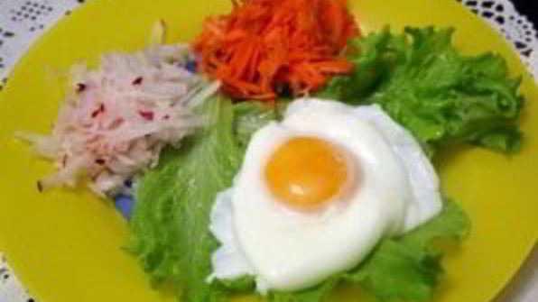 яичница на воде