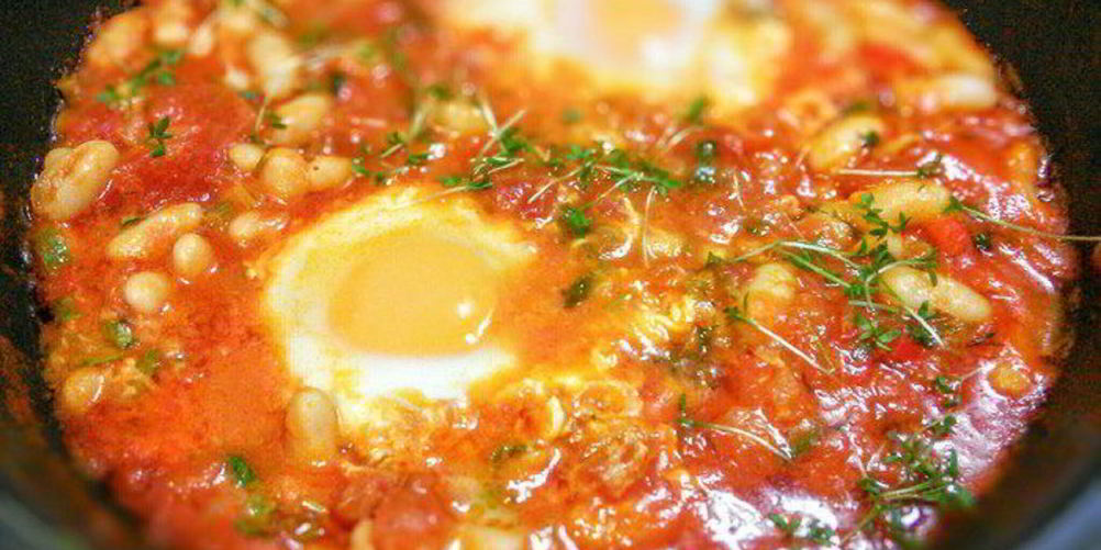 Рецепт яичницы ранчеро