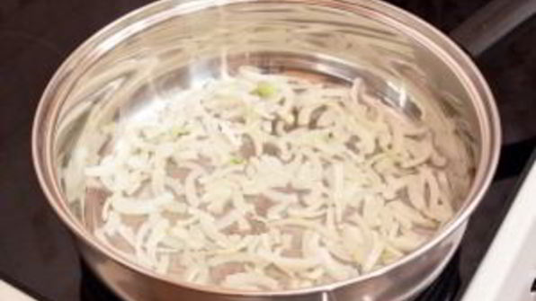 яичница с грибами