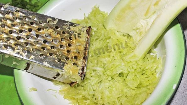 яичница с кабачками