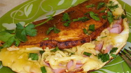 Яичница с мукой