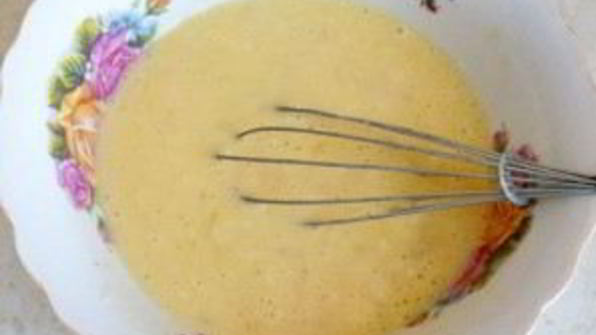 яичница с мукой