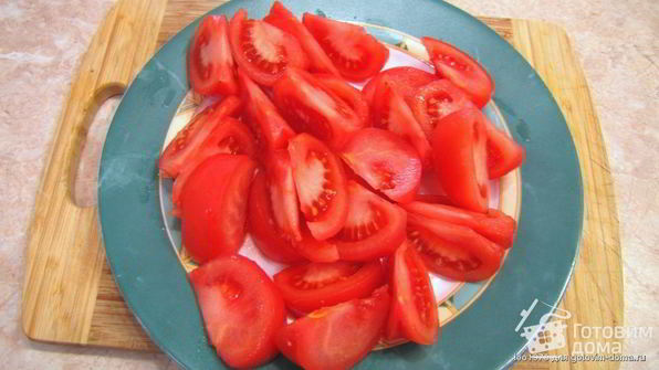 яичница с помидорами