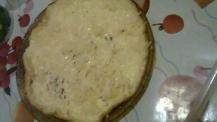 Яичница с сыром и колбасой