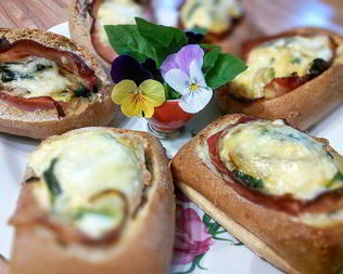 Яичница в булочке