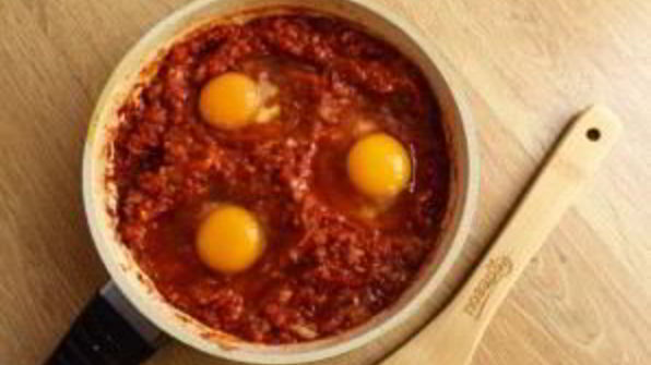 яичница в томате по-африкански