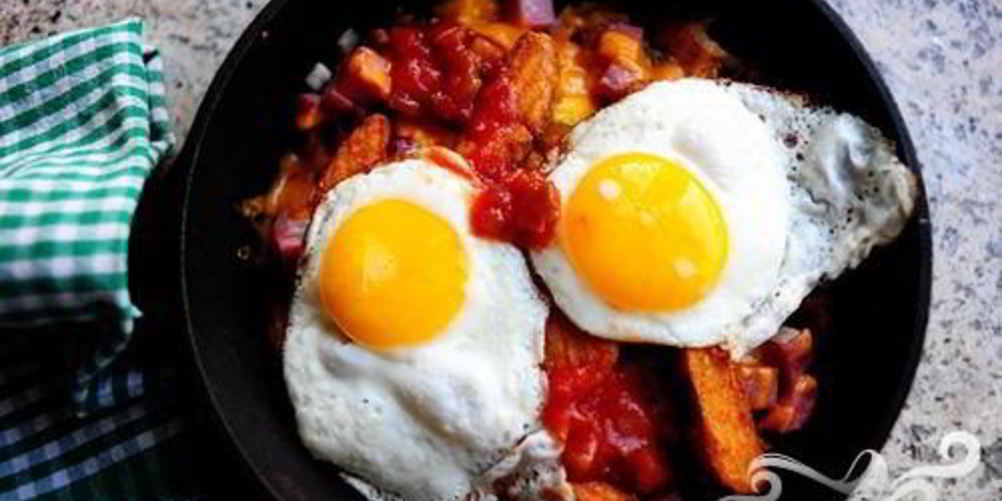 Рецепт яичницы восход солнца