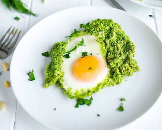 Зеленая шакшука