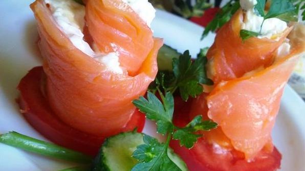 закуска из форели