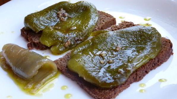 закуска из печеного перца