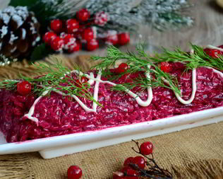 Закуска из селедки