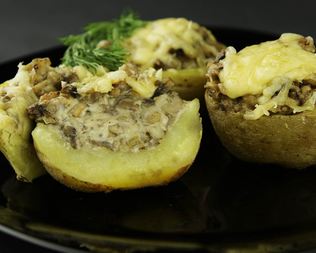 Закуска из шампиньонов