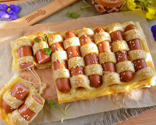 Закуска из сосисок