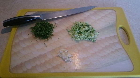 закуска из томатов и творога