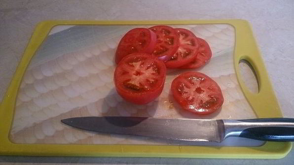 закуска из томатов и творога