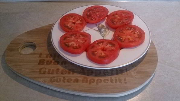 закуска из томатов и творога