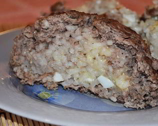 Закуска из яиц