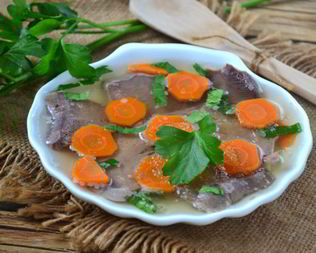 Закуска из языка