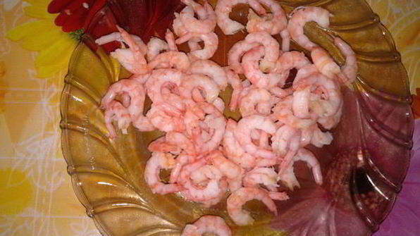 закуска креветка