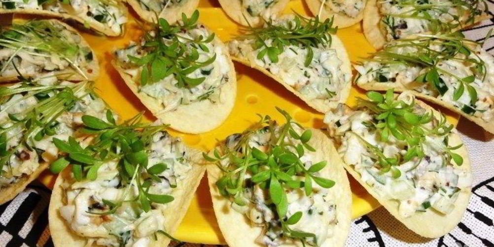 Рецепт закуски на чипсах остров сокровищ